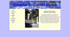 Desktop Screenshot of juedischegemeindemeran.com
